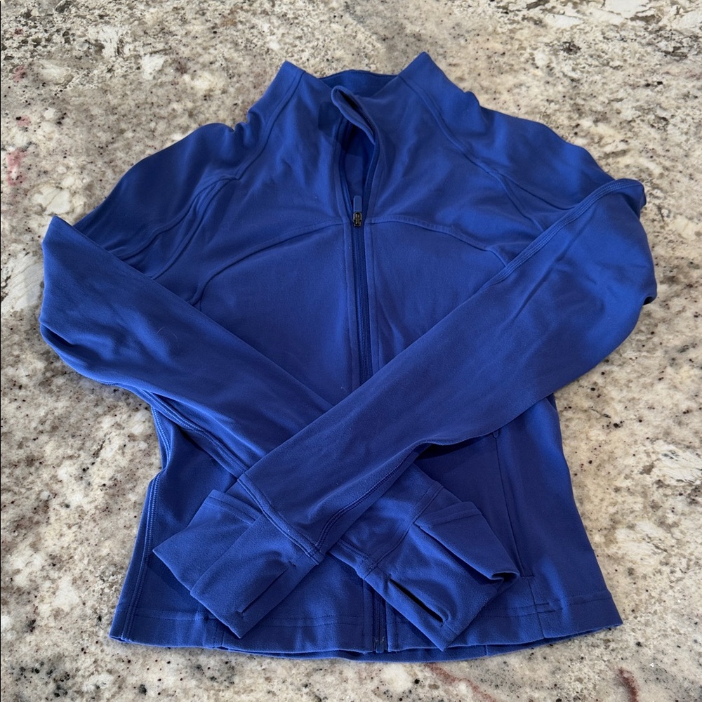 lululemon athletica Blue Zip-Up Hoodie